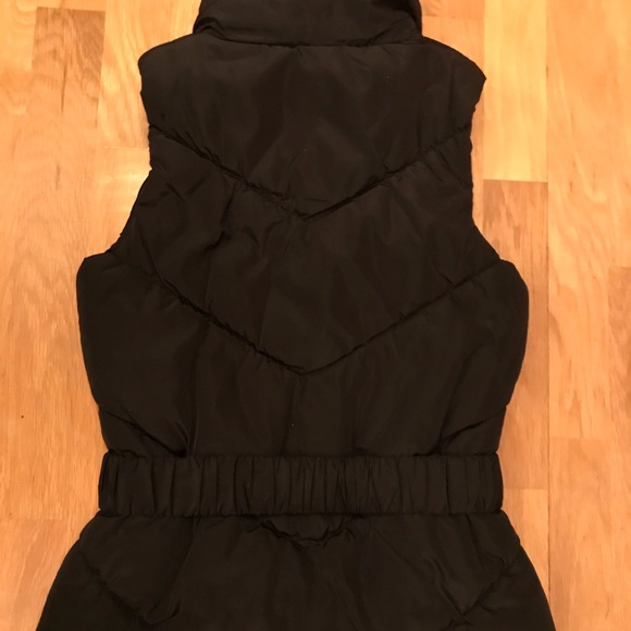 Zara Jackets & Coats | Zara Black Belted Puffer Vest | Poshmark